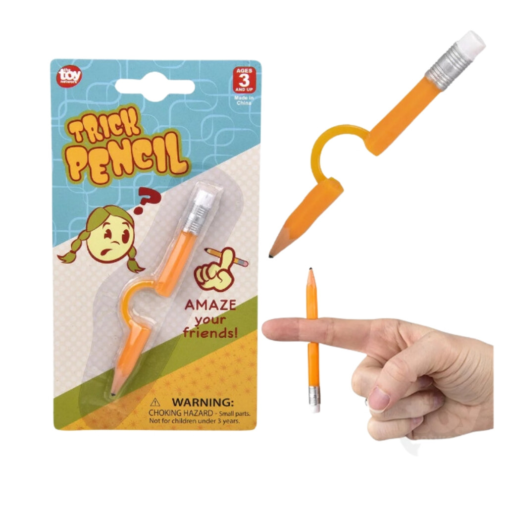 Bendy Trick Pencil - Amusing Gag for Kids and Adults