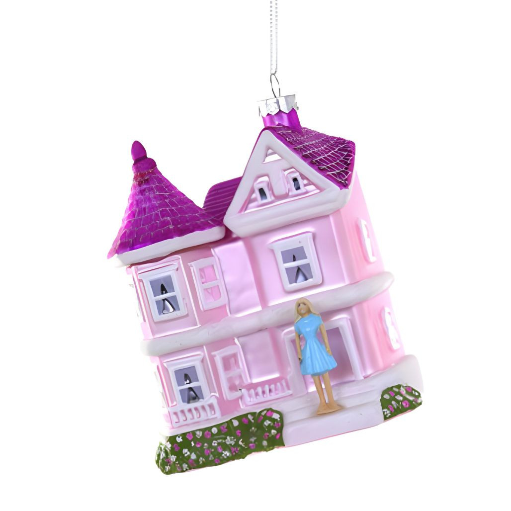 Enchanted Pink Dreamhouse Ornament