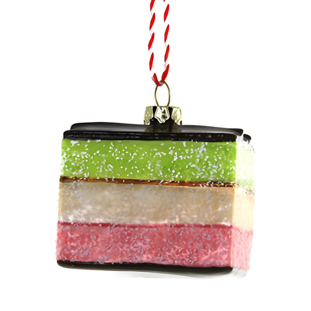Layered Rainbow Cookie Ornament