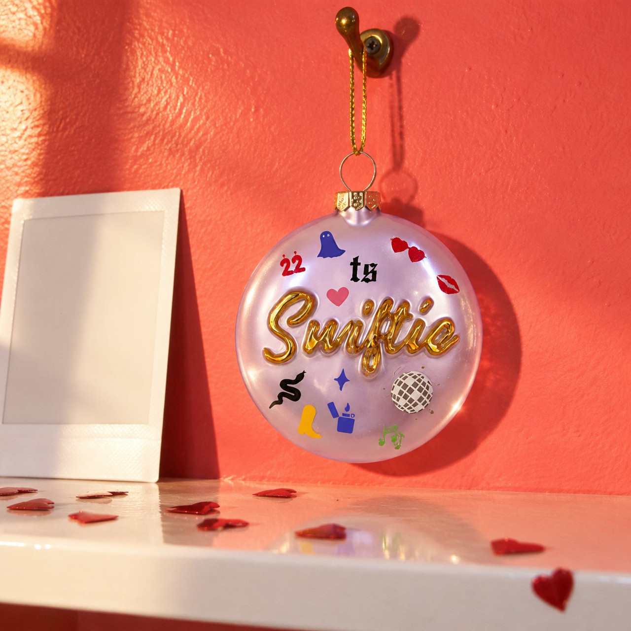 Swiftie Fan Glass Bauble