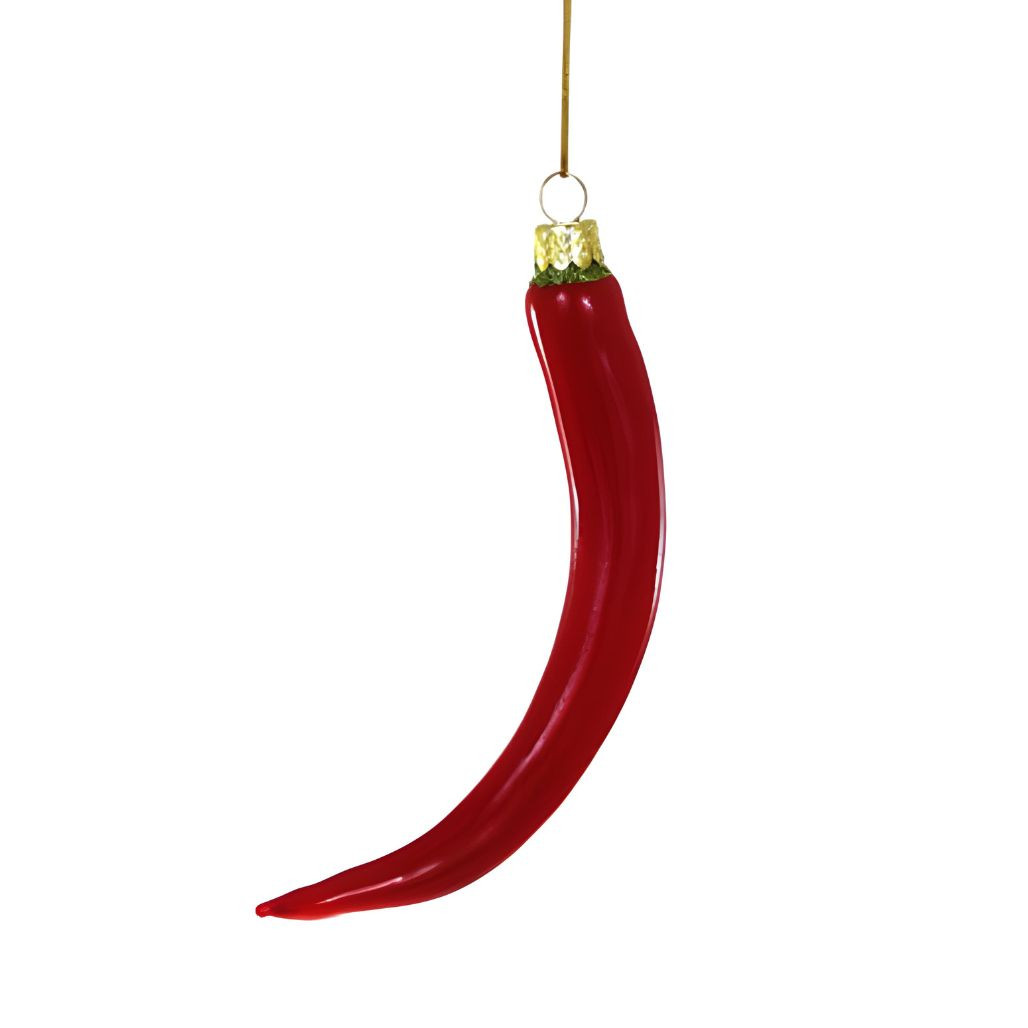 Red Chili Pepper Christmas Ornament"
