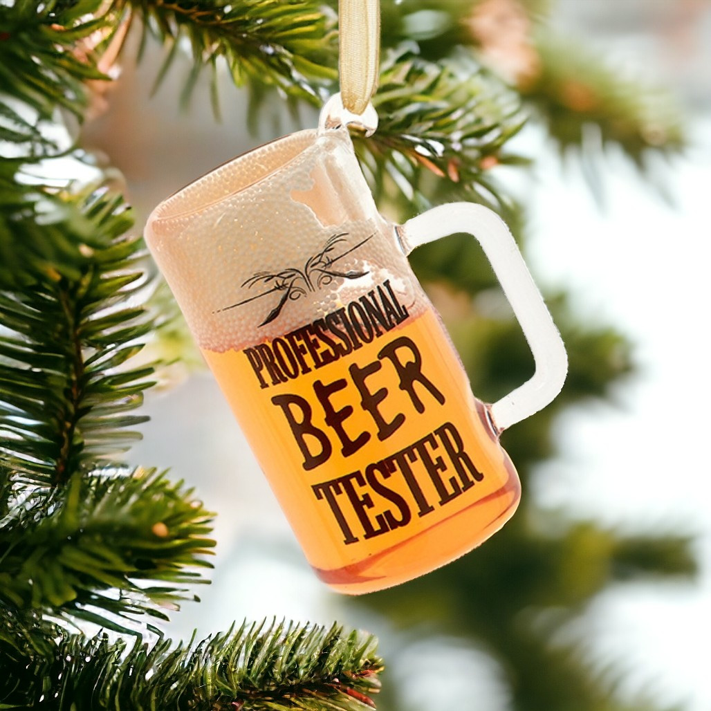 Professional Beer Tester Stein Ornament