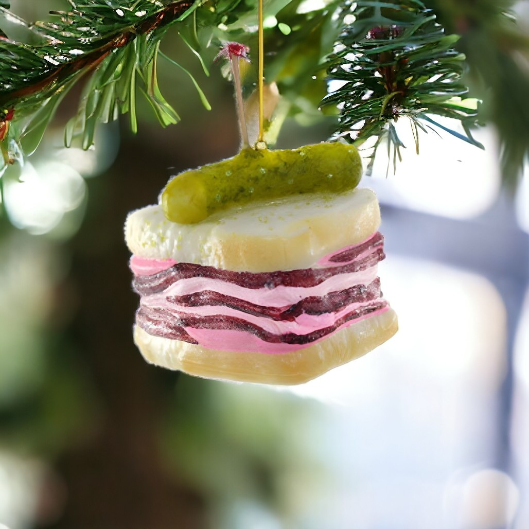 Stacked Deli Sandwich Ornament