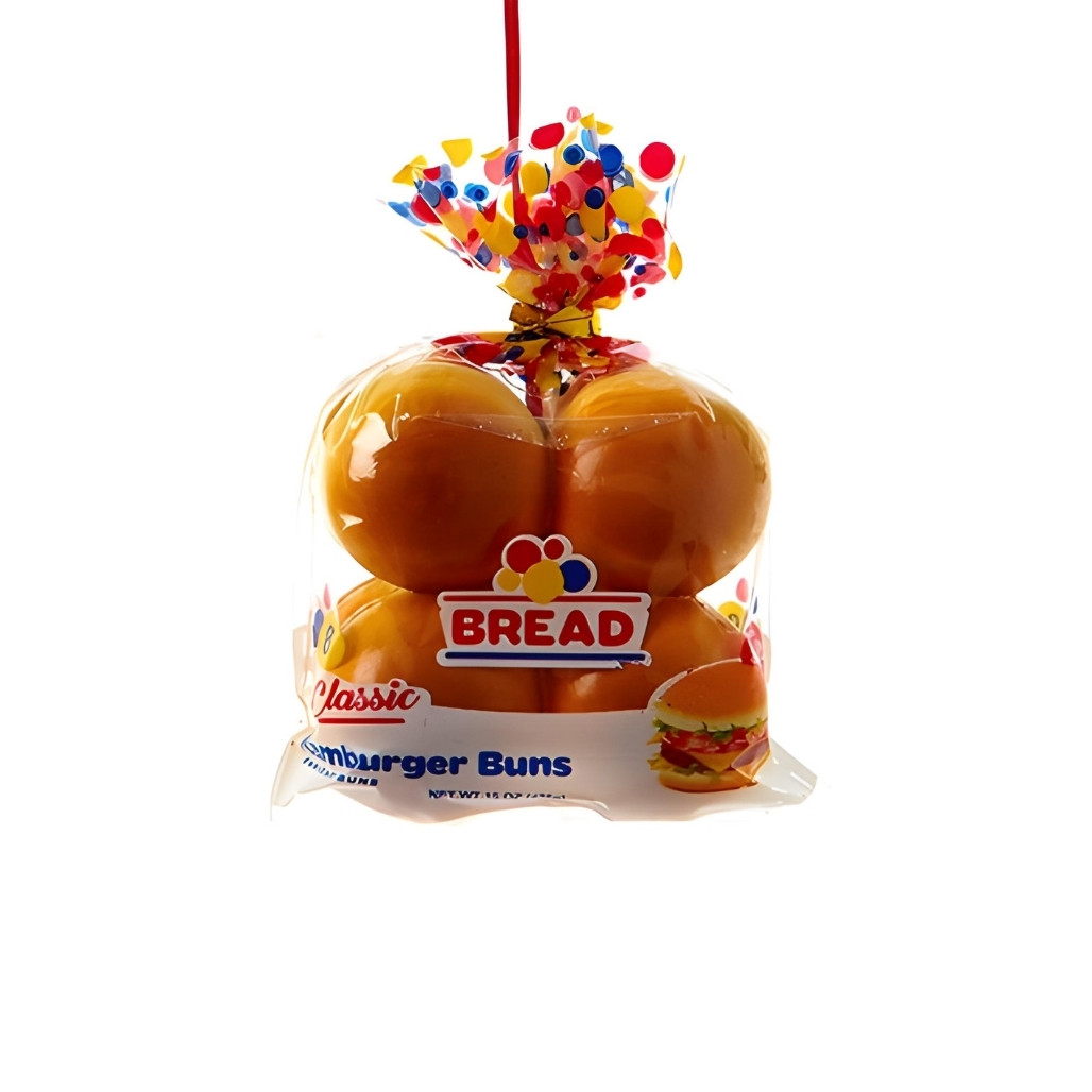 Hamburger Buns Bag Ornament