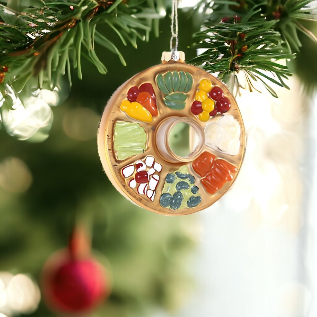Festive Vegetable Tray Ornament