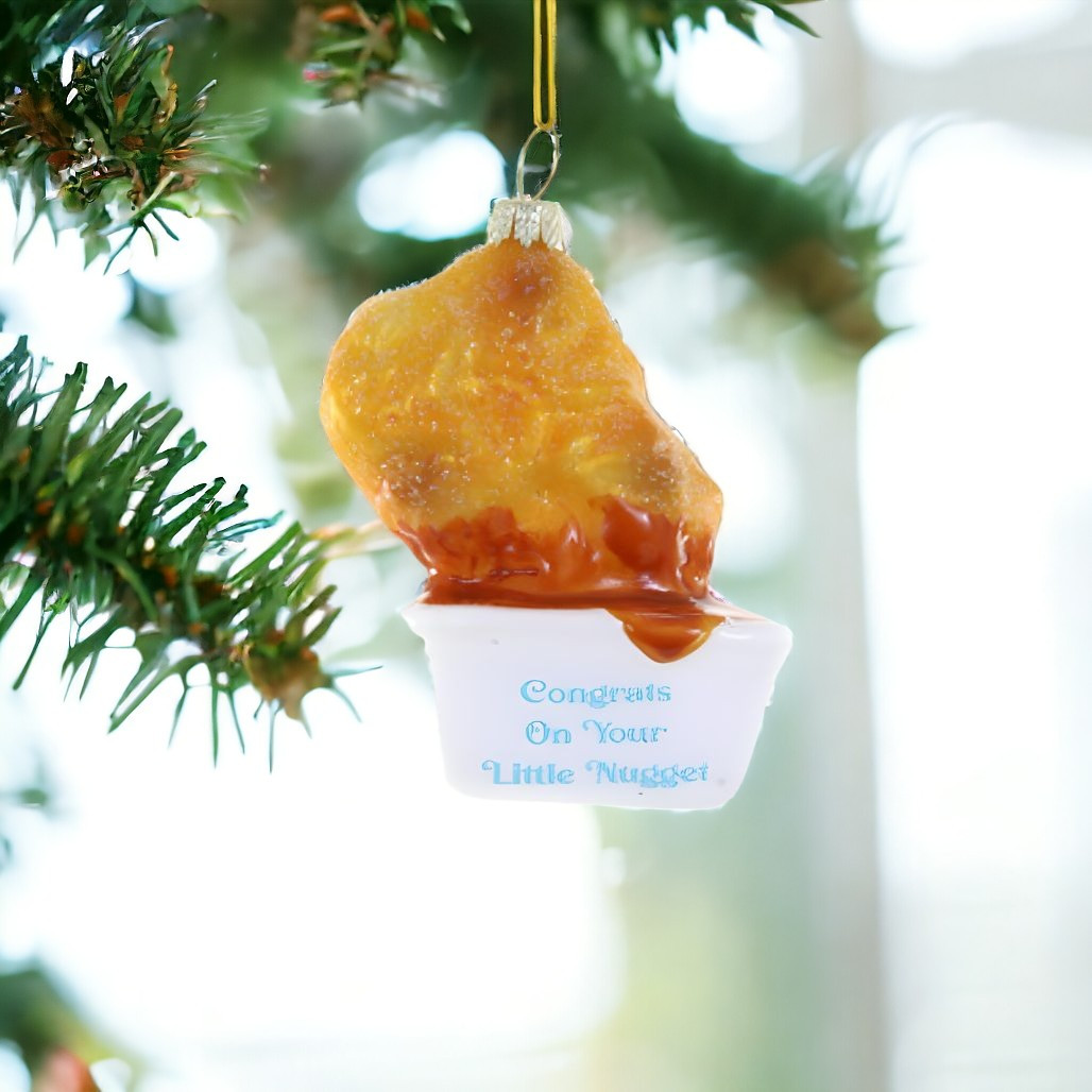 Little Nugget' Chicken Nugget Ornament