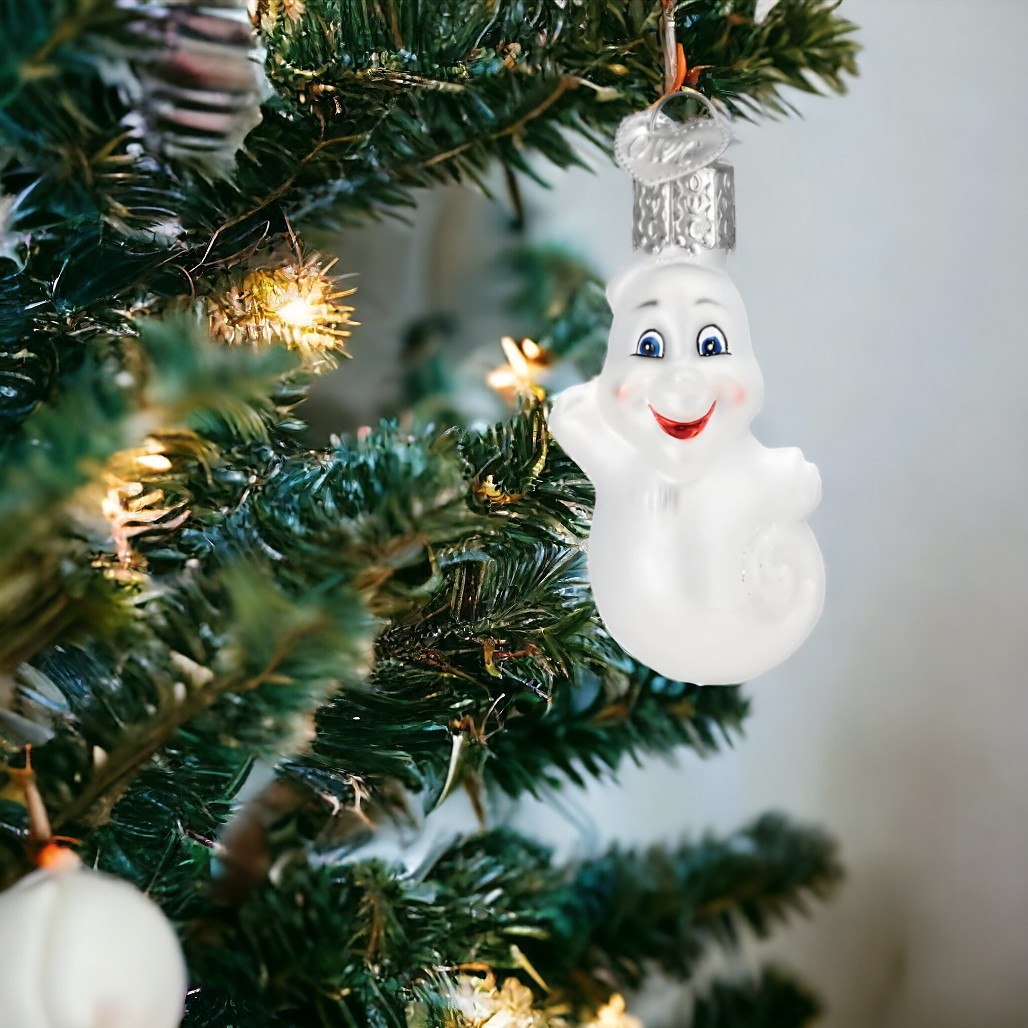 Mini Smiling Ghost Ornament