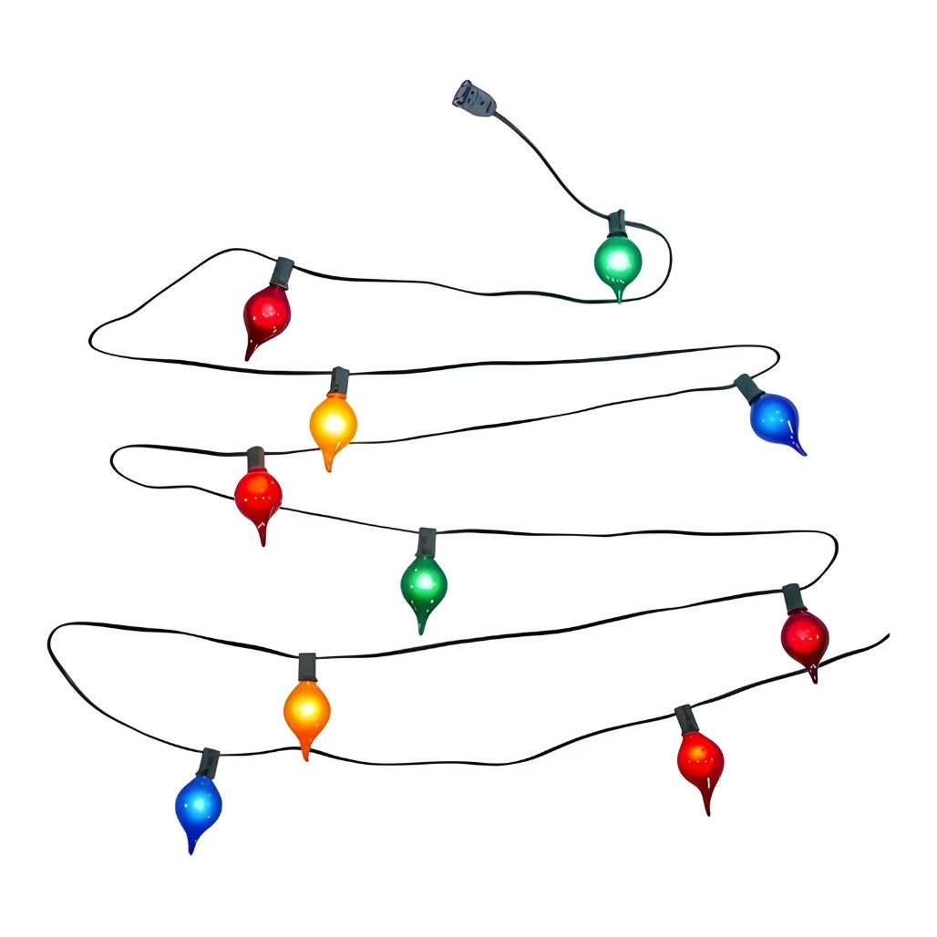 15.5Ft G45 Teardrop Light Set