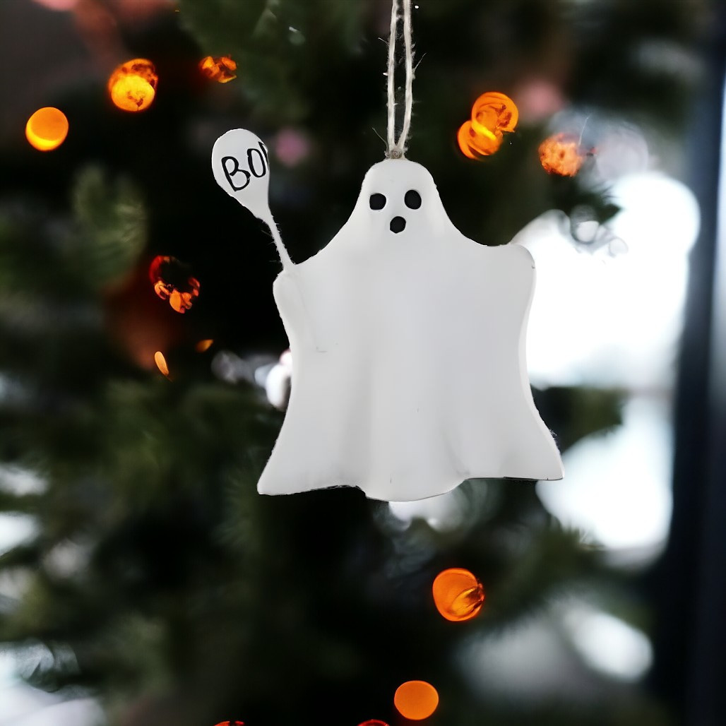 Boo Balloon Ghost Ornament