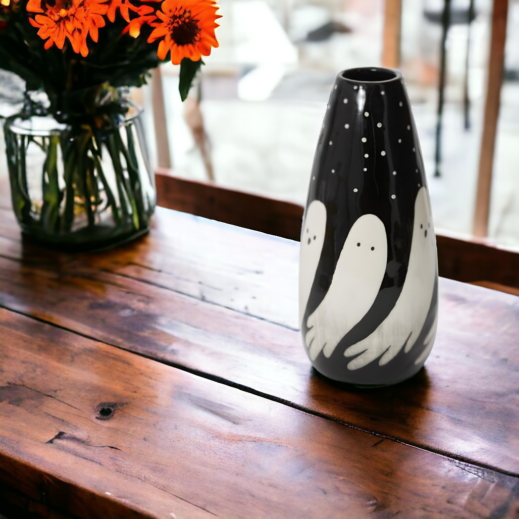 Ceramic Ghost Vase