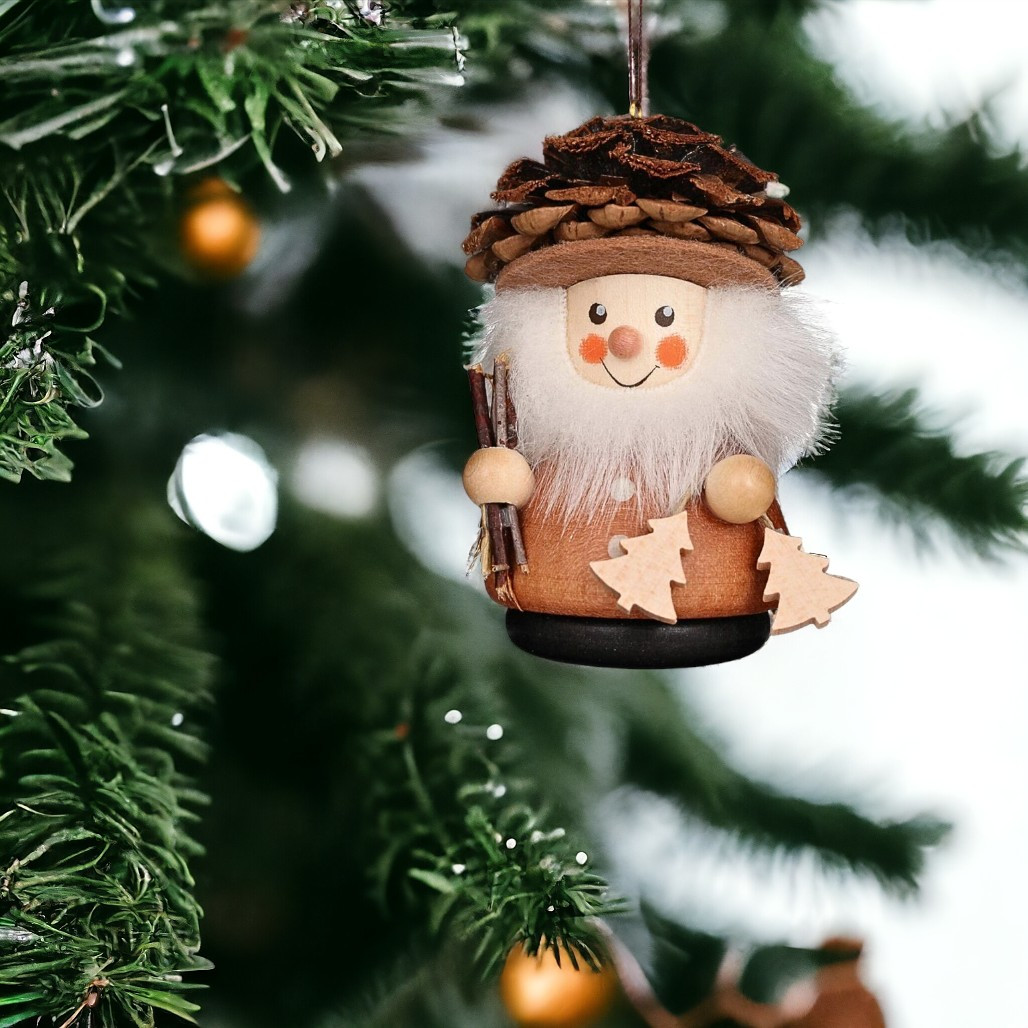 Man With Pinecone Hat Ornament