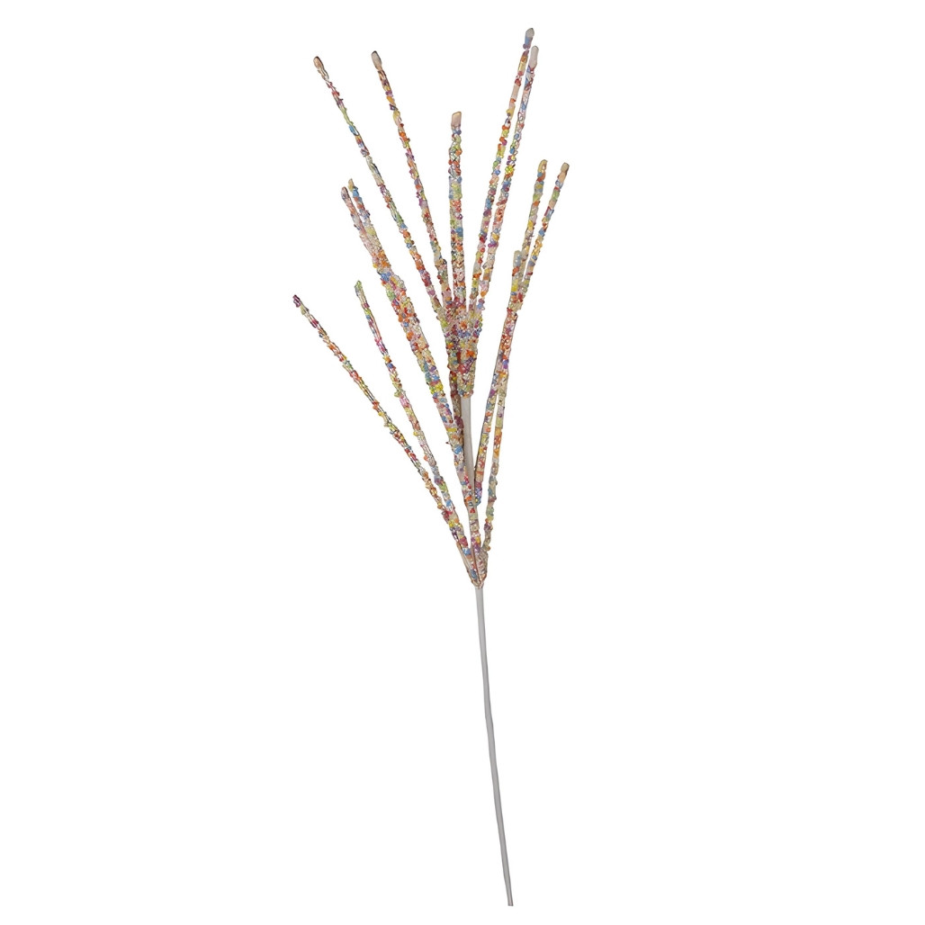 Multicolor Miniature Bead Spray, 29-Inch