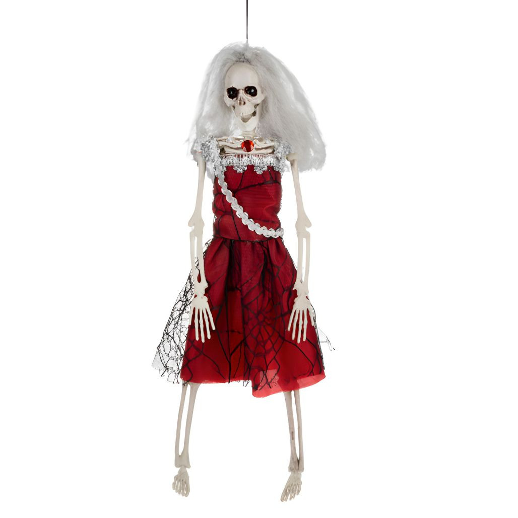 Victorian Skeleton - Red Dress