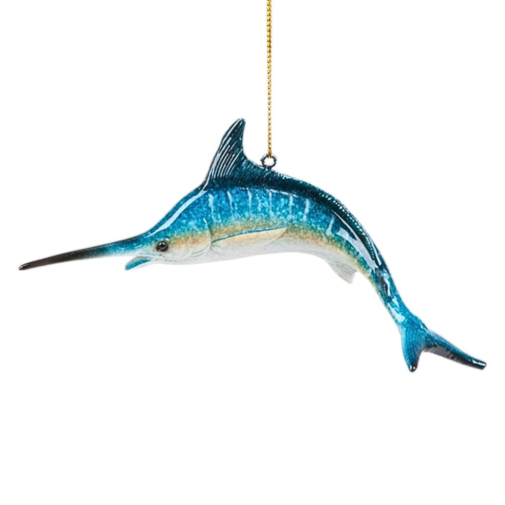 Swordfish Christmas Ornament