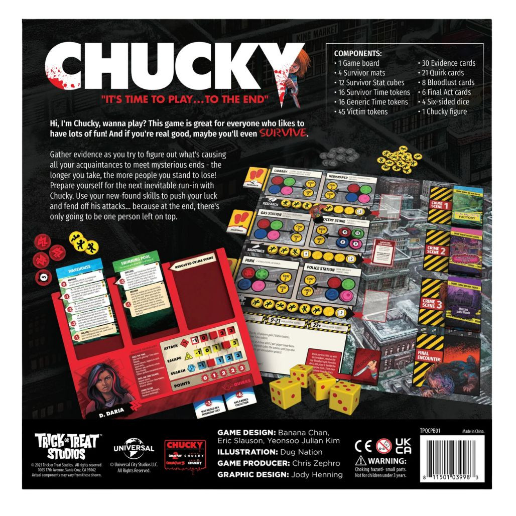 Chucky Board Game