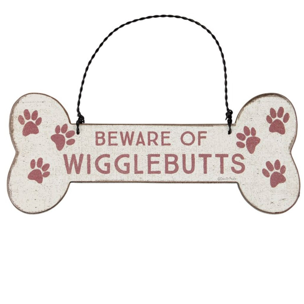 Beware of Wigglebutts Ornament