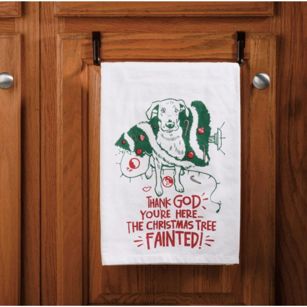 Tree Fainted Kitchen Towel