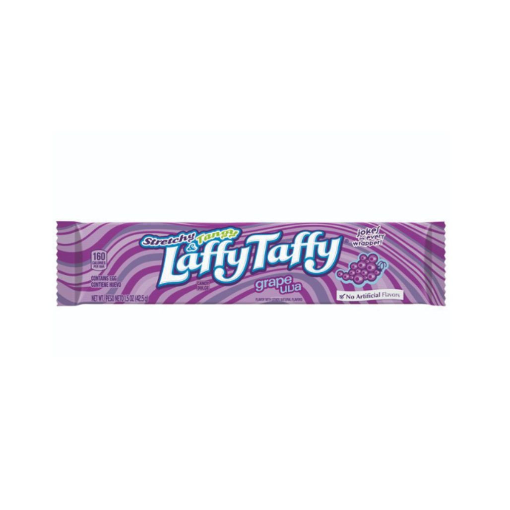 Laffy Taffy Stretchy & Tangy Grape Flavor Bar
