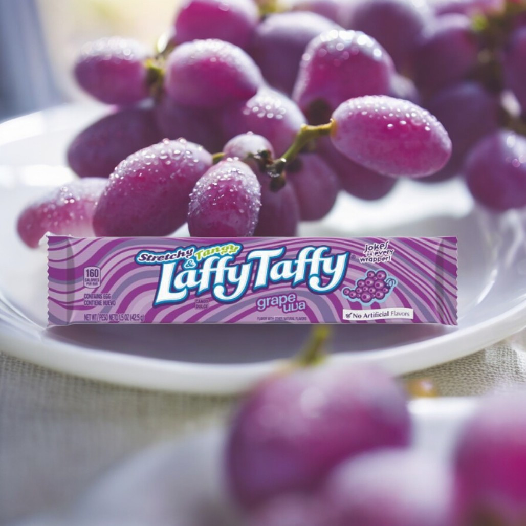 Laffy Taffy Stretchy & Tangy Grape Flavor Bar