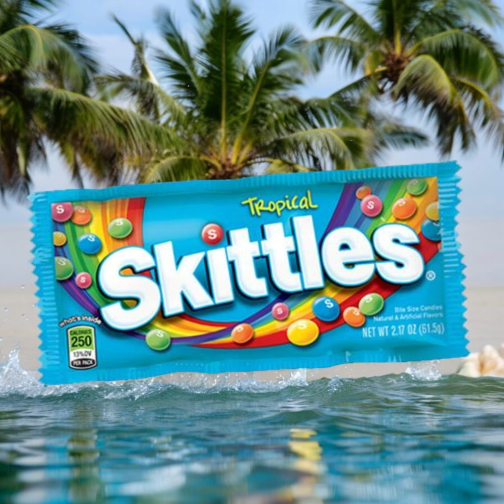 Skittles Tropical Flavors Candy