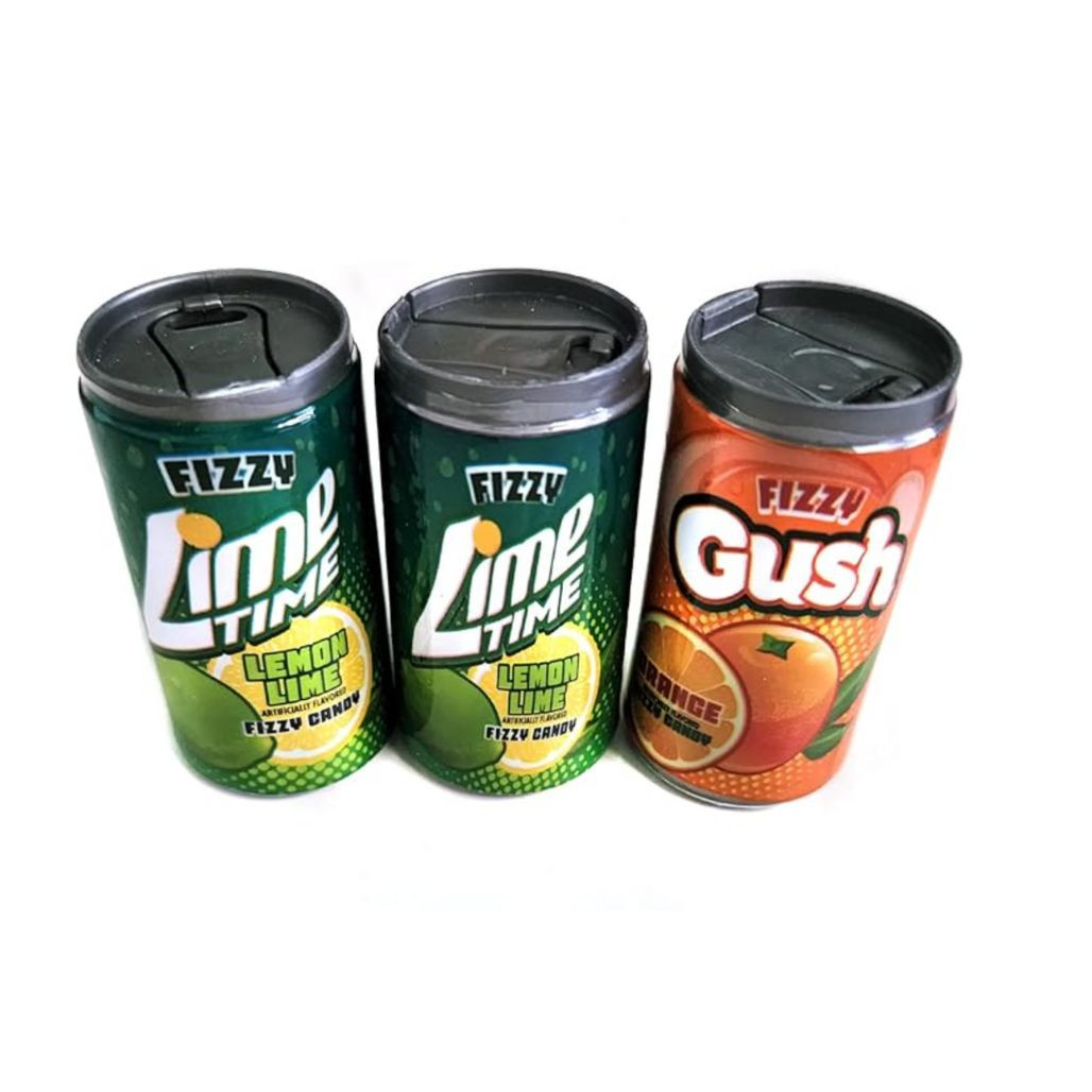 Fizzing Soda Cans Candy Pack