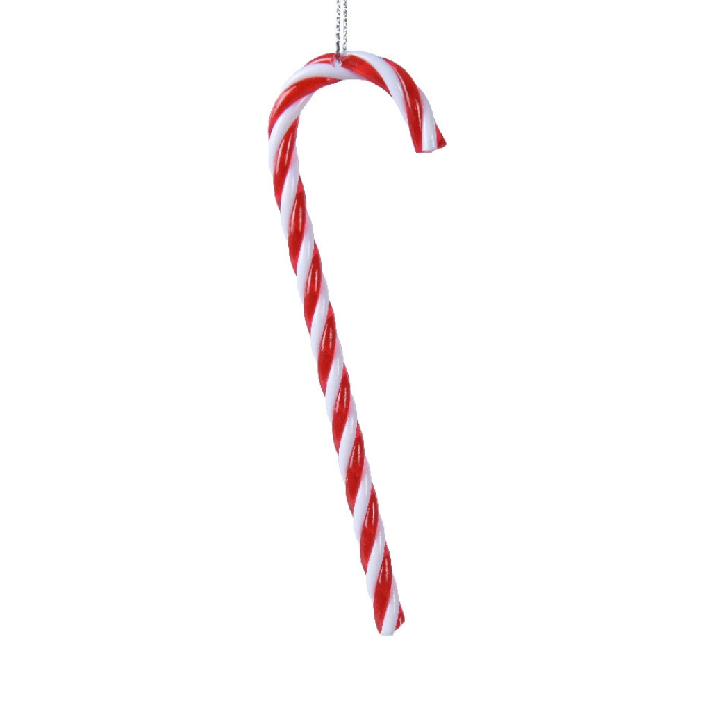 Plastic Candy Cane Ornament