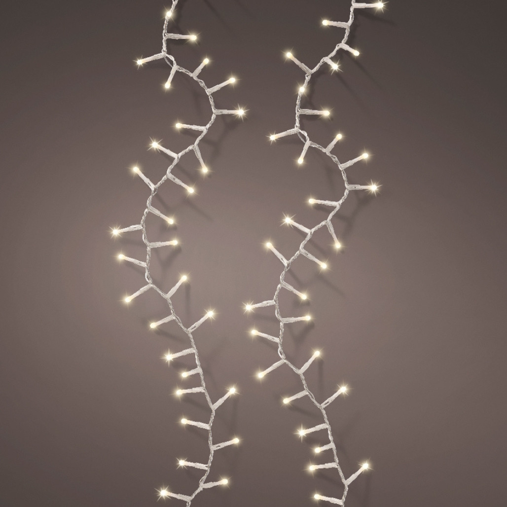 Lumineo 1,000 LED Warm White Soft Glow Compact Twinkle Lights