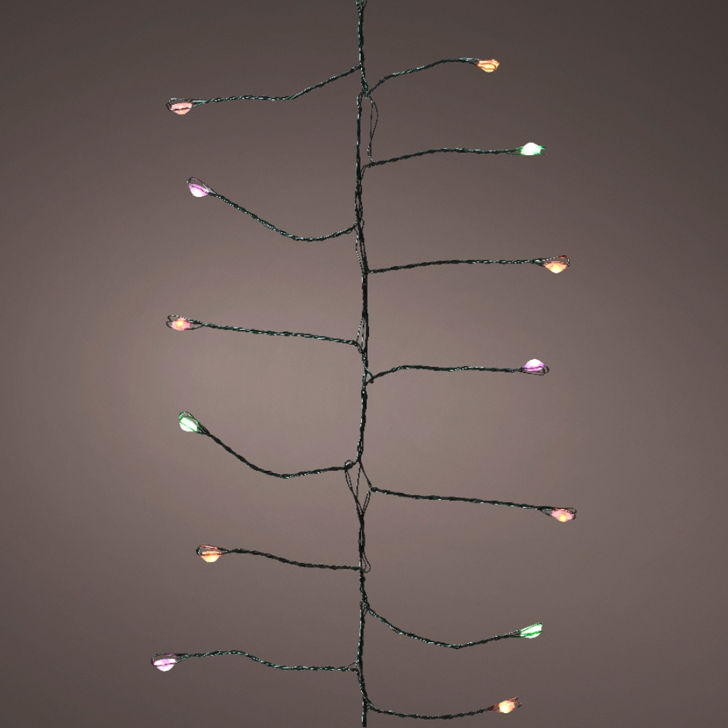 Lumineo 480 LED Multi Color Compact Twinkle Micro Wire Lights