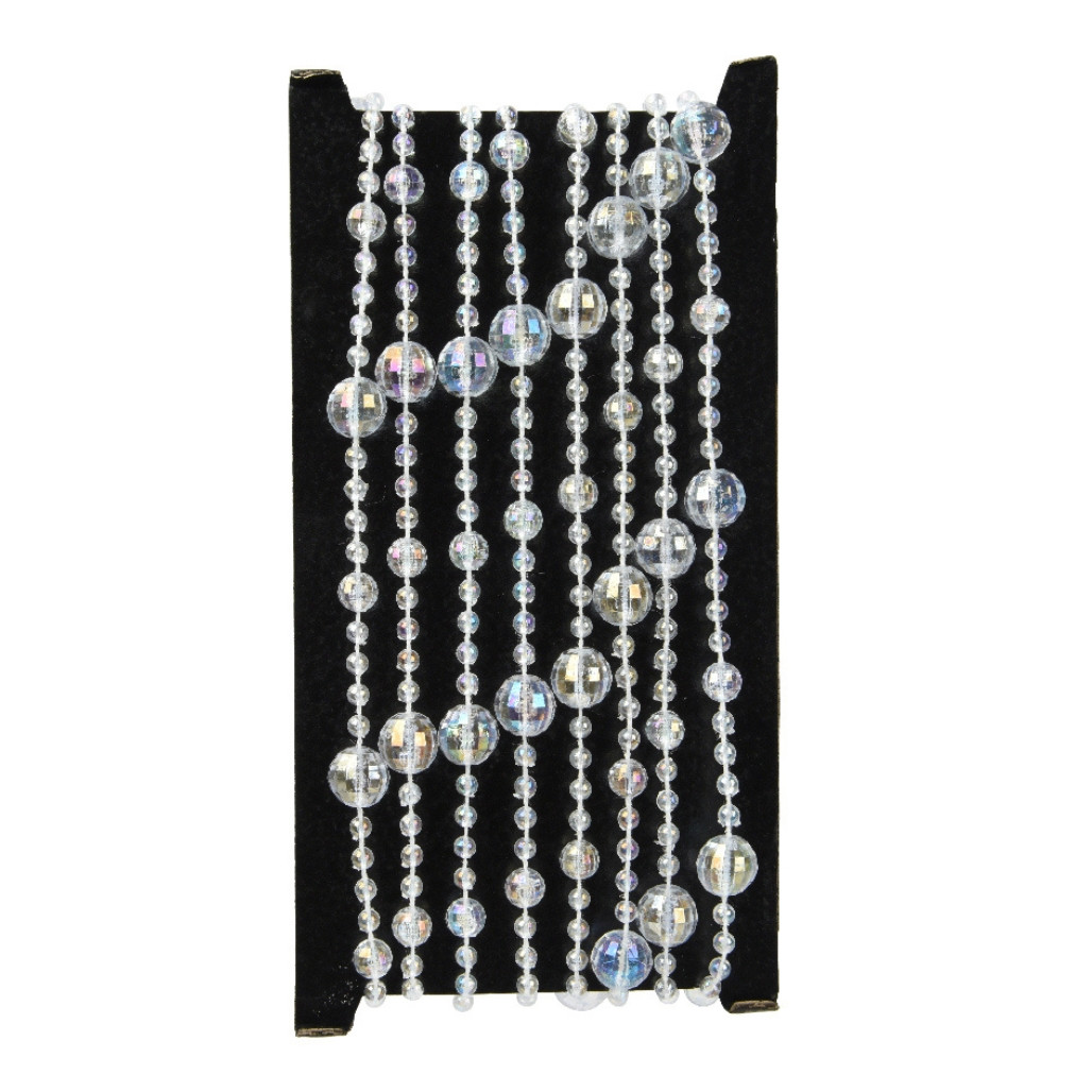 Plastic Bead Garland - 9 Feet Long