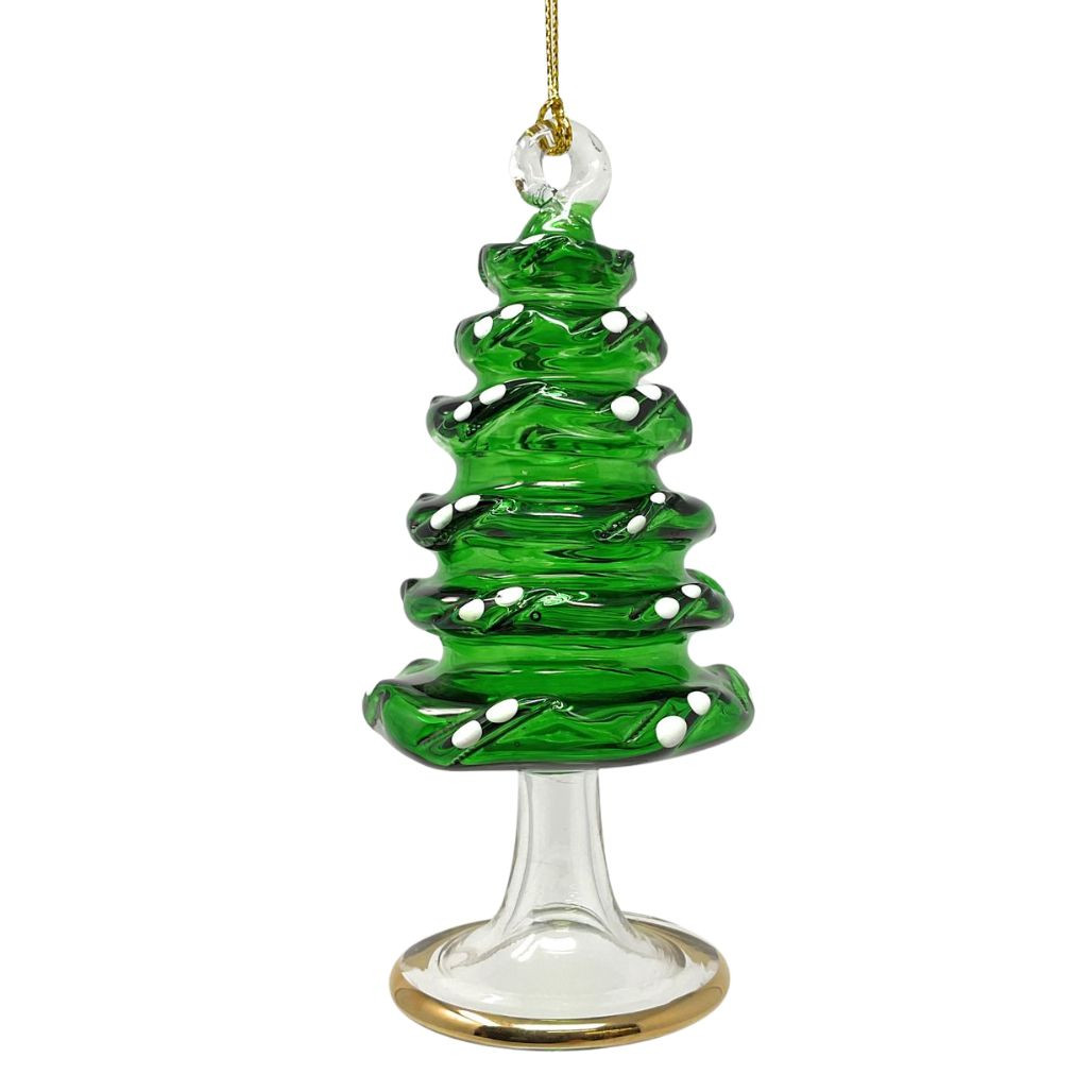 Swirl Christmas Tree Ornament
