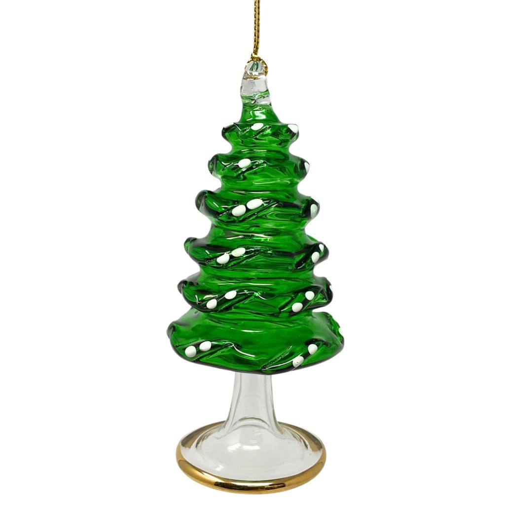 Swirl Christmas Tree Ornament