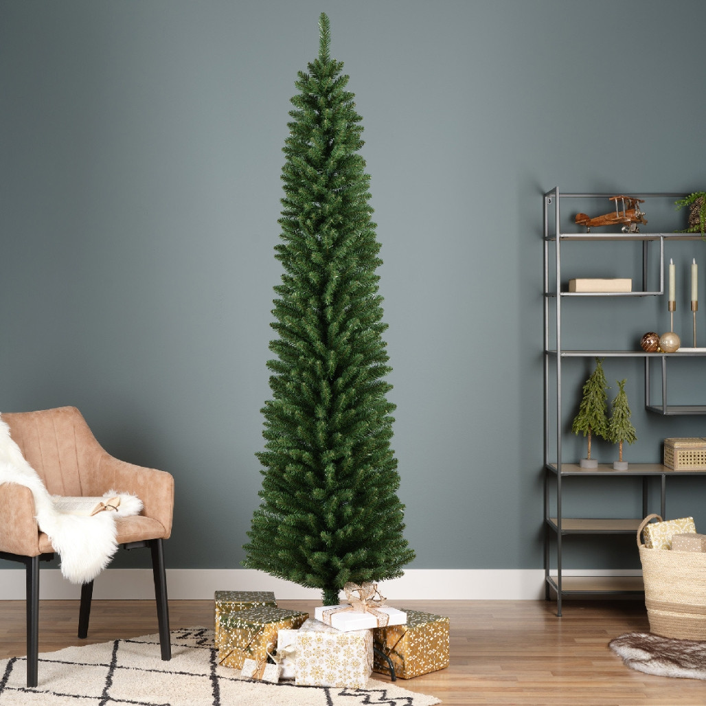 Everlands 9 Foot Unlit Pencil Pine Tree