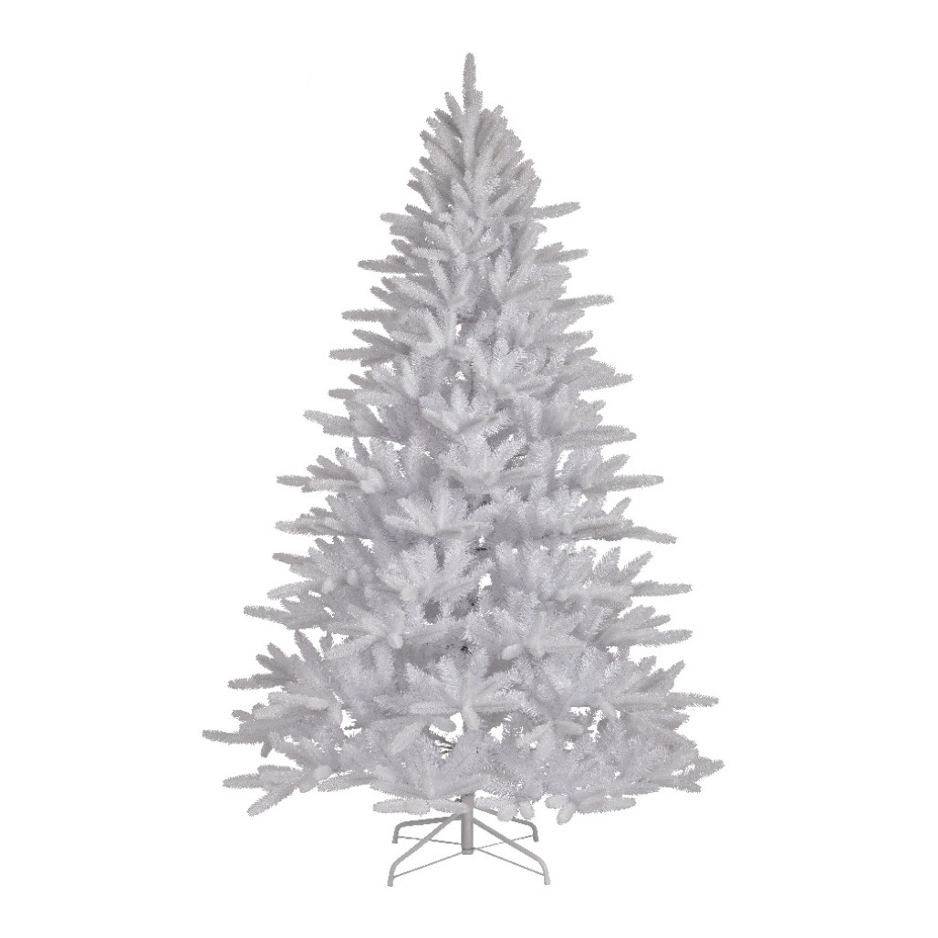 Everlands 8 Foot White Copenhagen Fir Unlit Tree