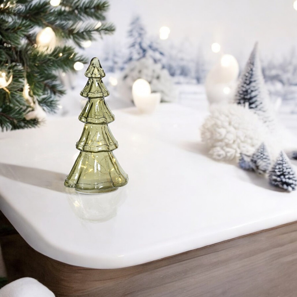Lumineo Small Micro LED Green Tree