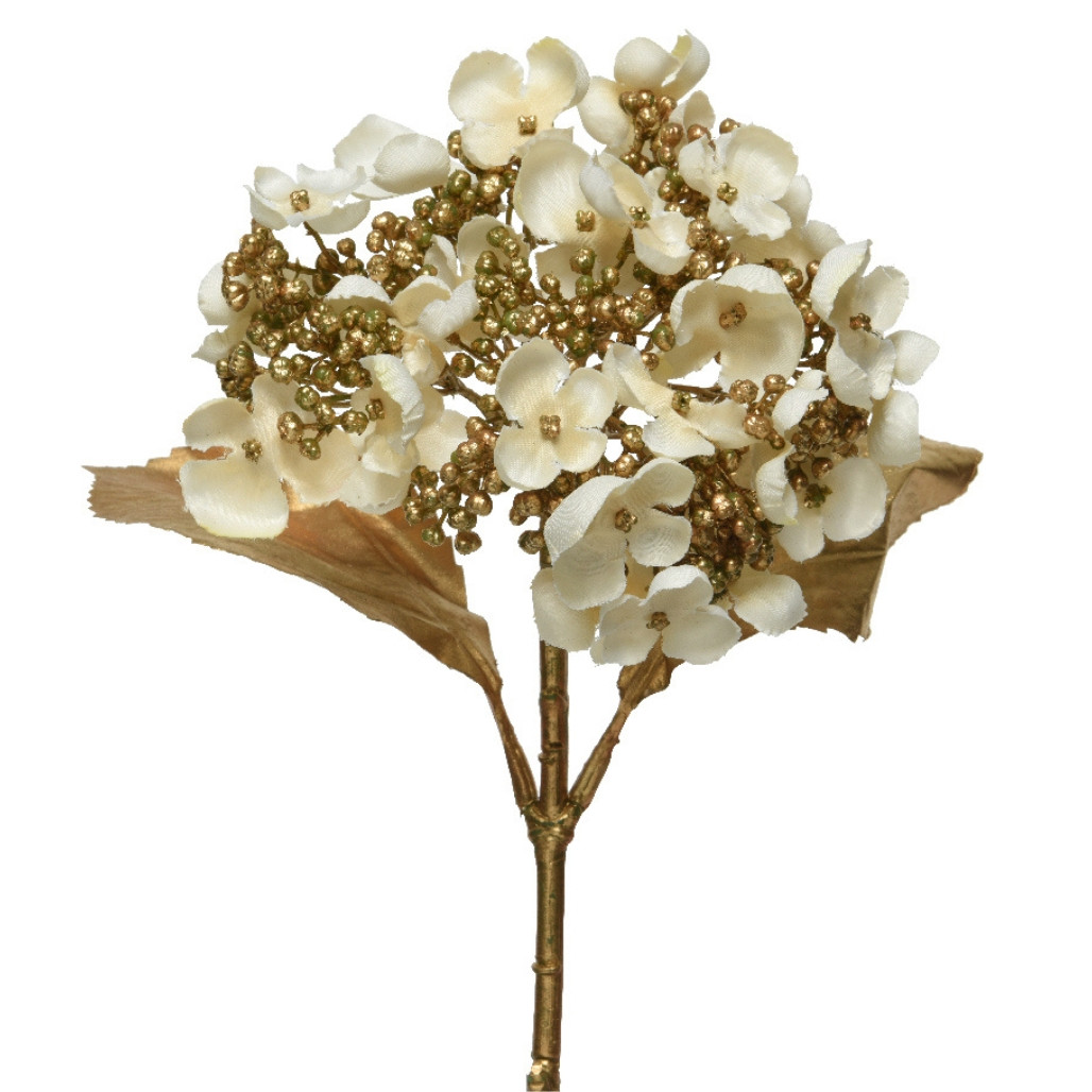 Cream Hydrangea Pick