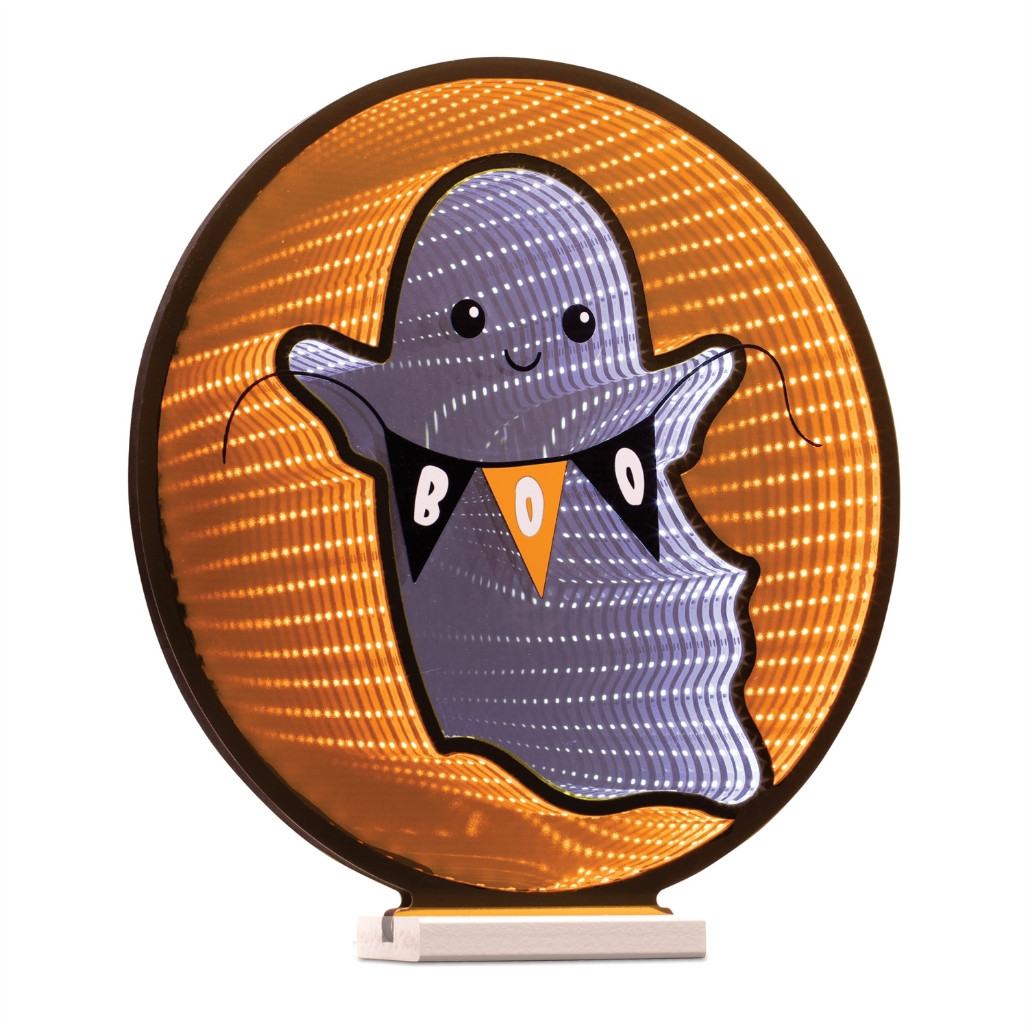 Ghost with Boo Banner Infinity Light