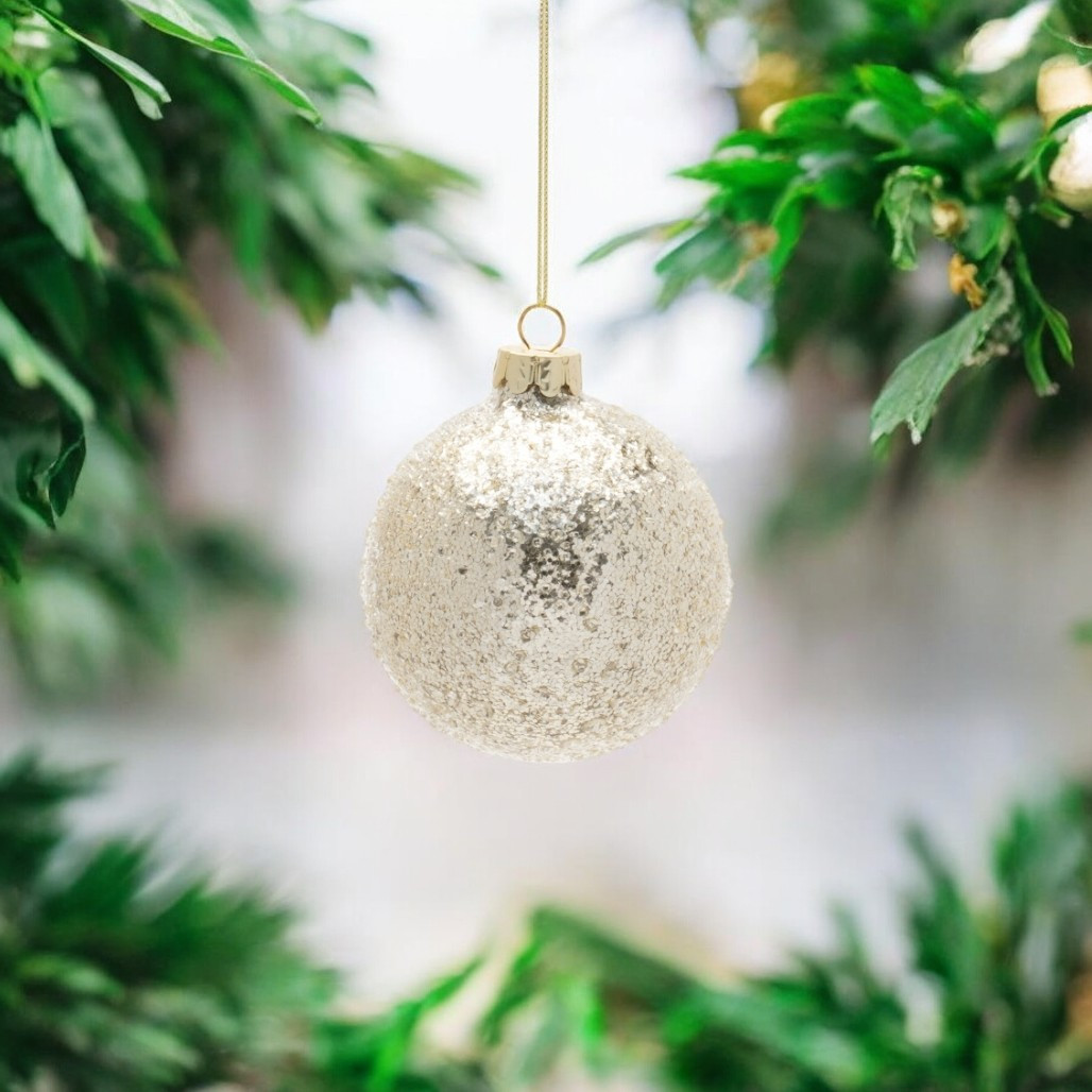 Sequin Ball Ornament