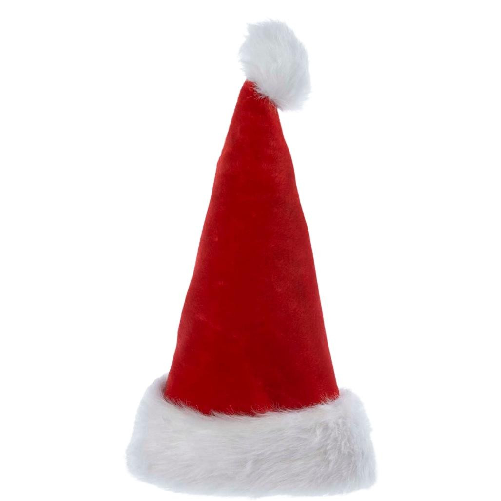 Adult Plush Santa Hat 