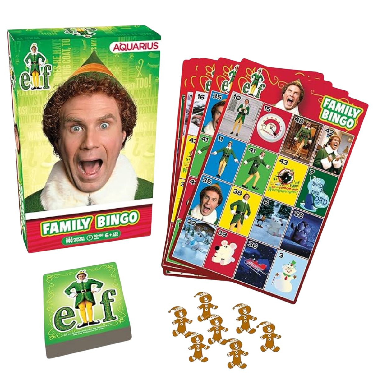 Elf Family Bingo