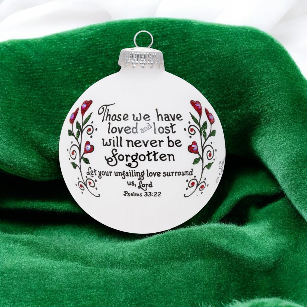 Heart Gifts By Teresa - Never Forgotten Ornament