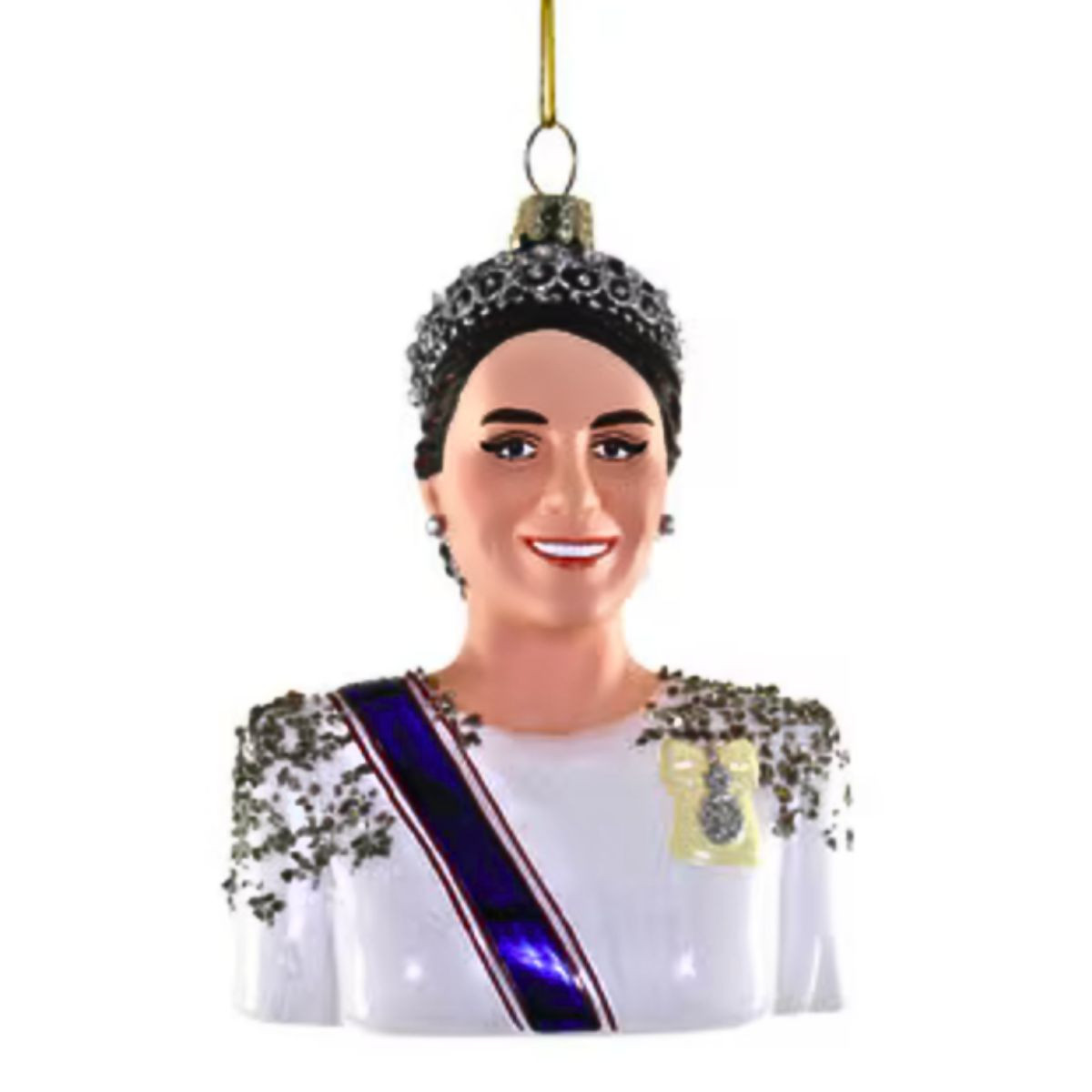 Princess Kate Christmas Ornament