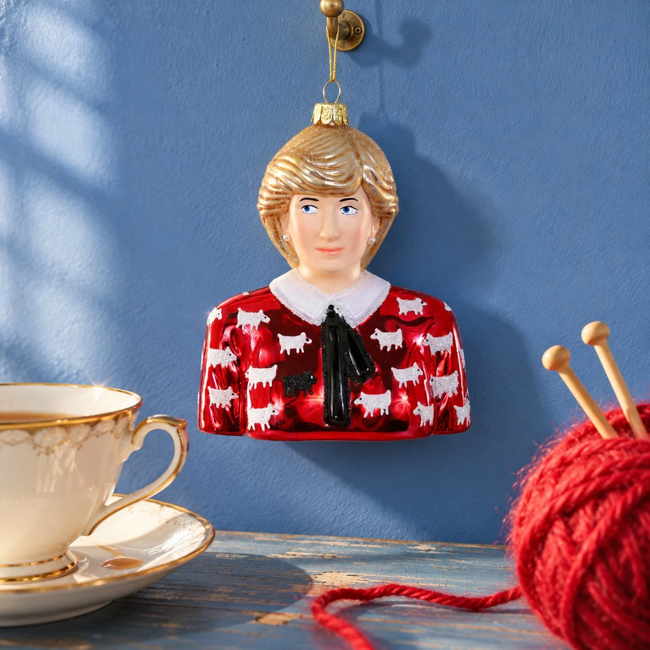 Princess Diana Christmas Ornament