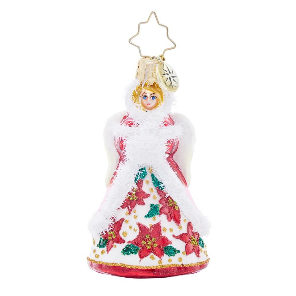Holiday Joy Angel Gem Ornament
