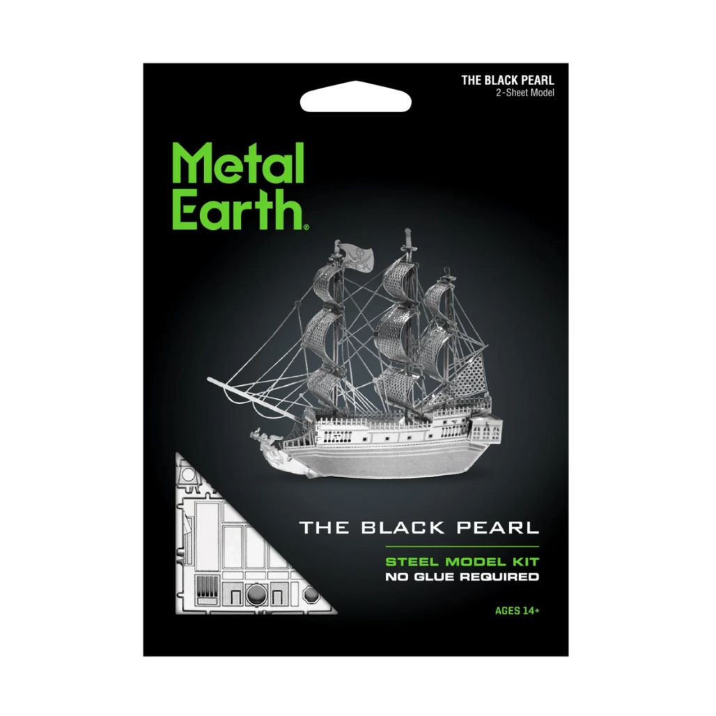 Black Pearl Ship Steel Model Kit
