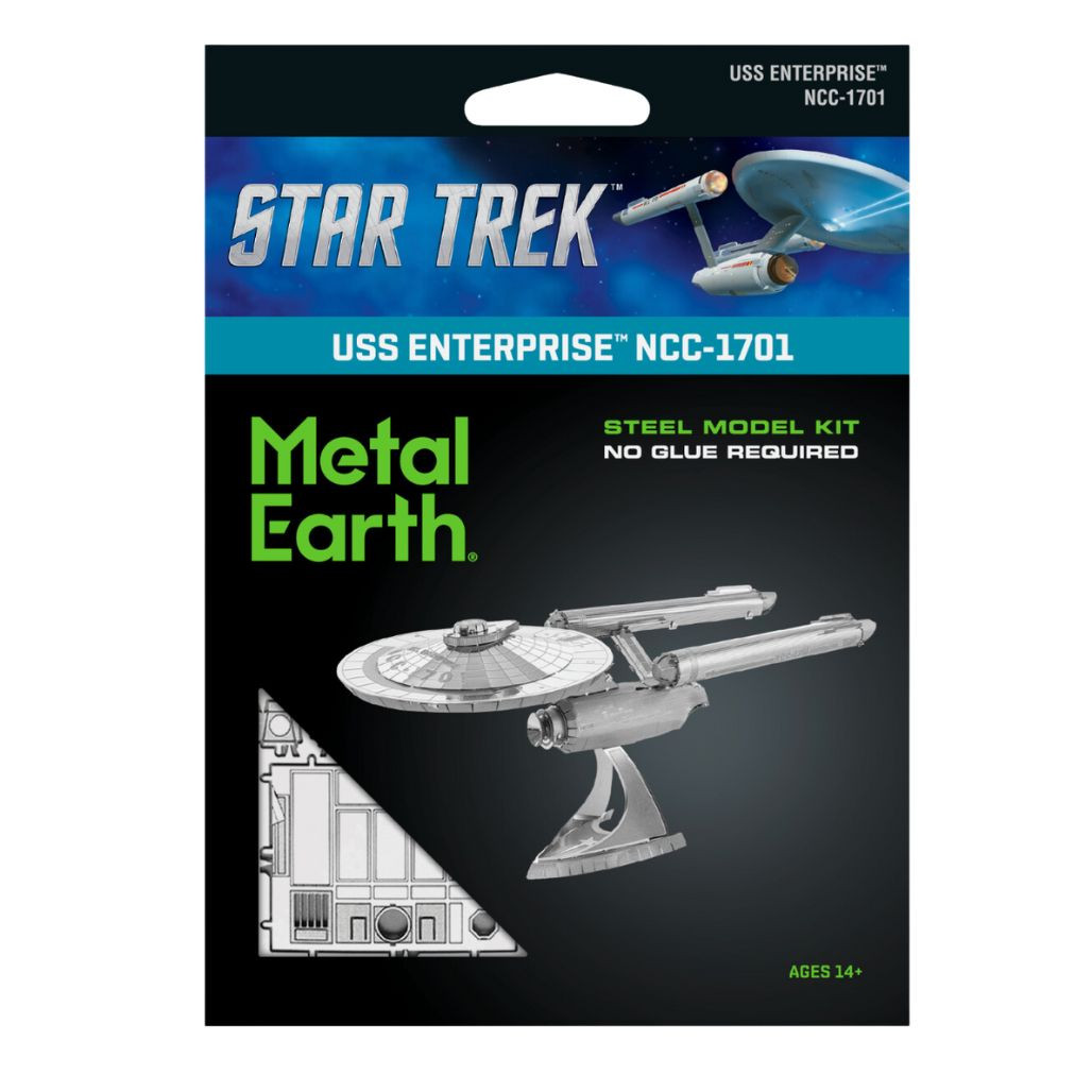 Star Trek USS Enterprise NCC-1701 Steel Model Kit