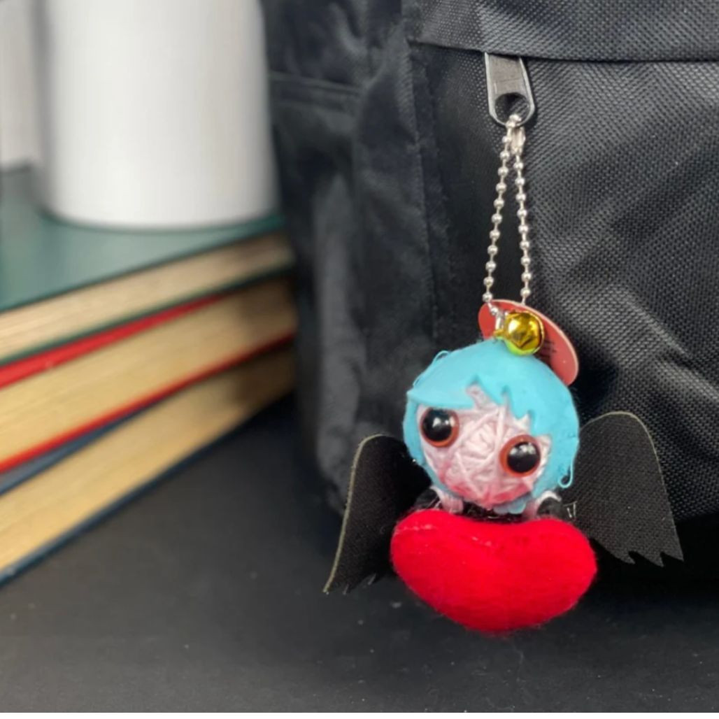 Voodoo Doll - Raven Charm