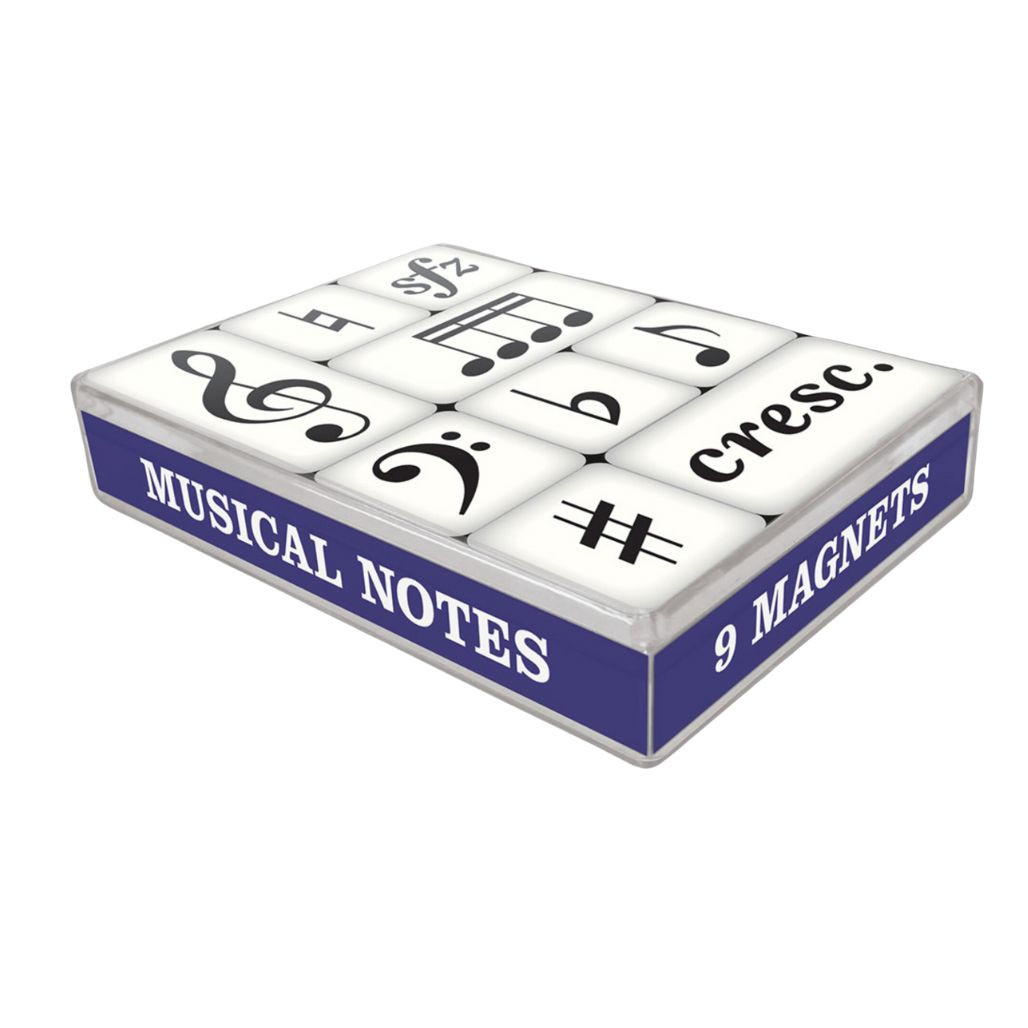 Musical Notes Mini Magnet Set