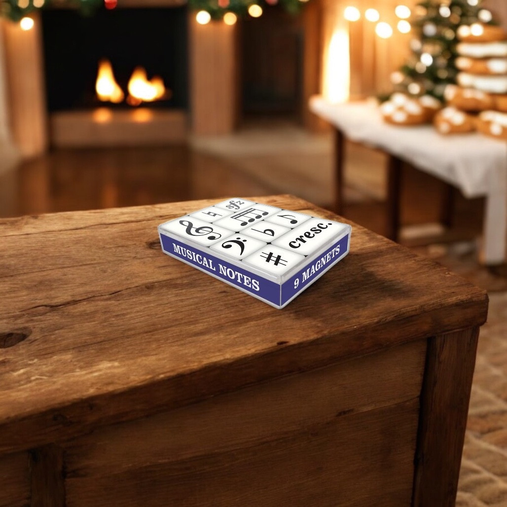 Musical Notes Mini Magnet Set