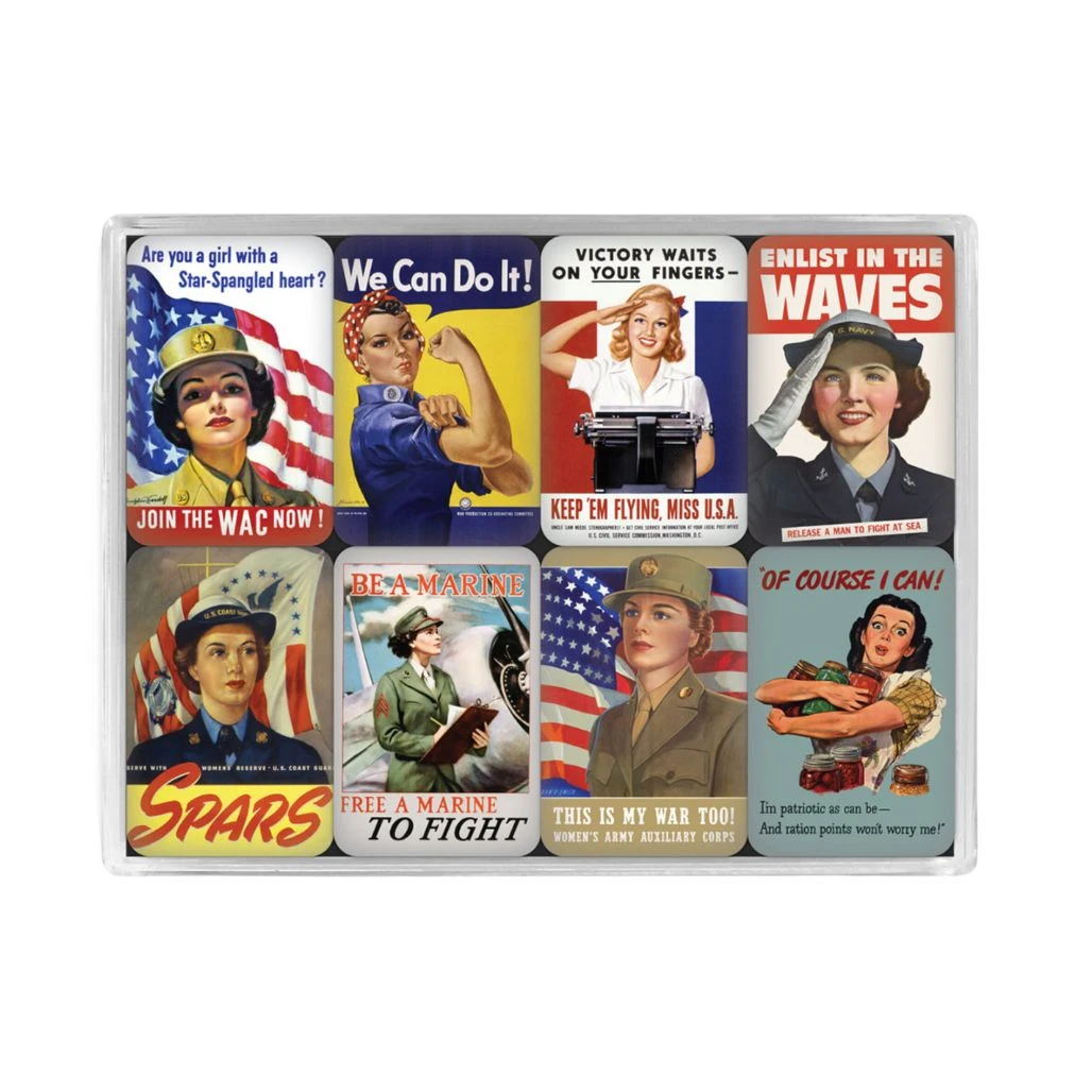 Women of WWII Mini Magnet Set