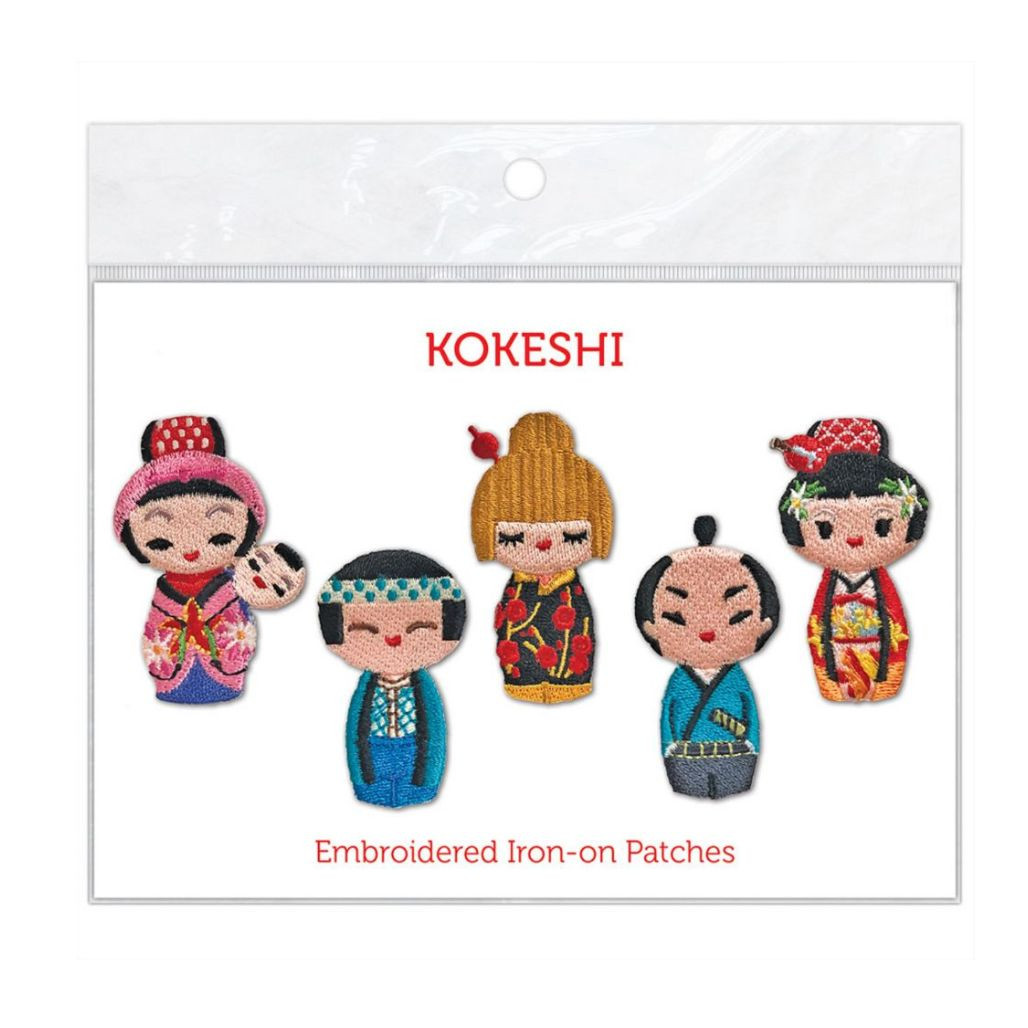 Kokeshi Embroider Patch